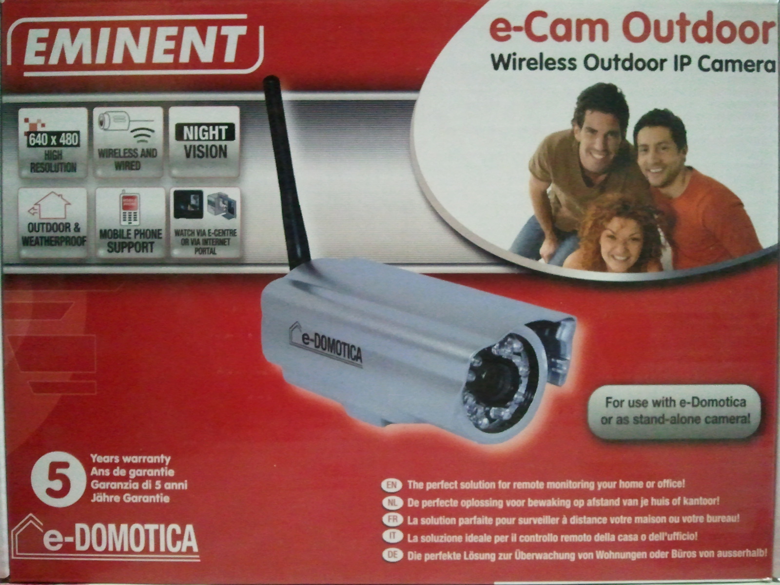 IPcam EM6564 box